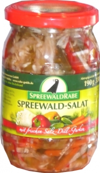 RABE Spreewald-Salat mit frischen Salz-Dill-Gurken 370ml