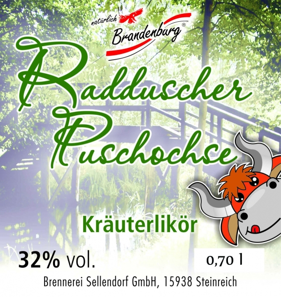 Radduscher Puschochse  0,7 l