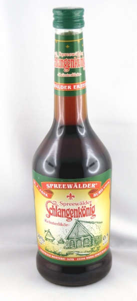 Kräuterlikör Spreewälder Schlangenkönig  von Jank's  Mosterei  0,5 l